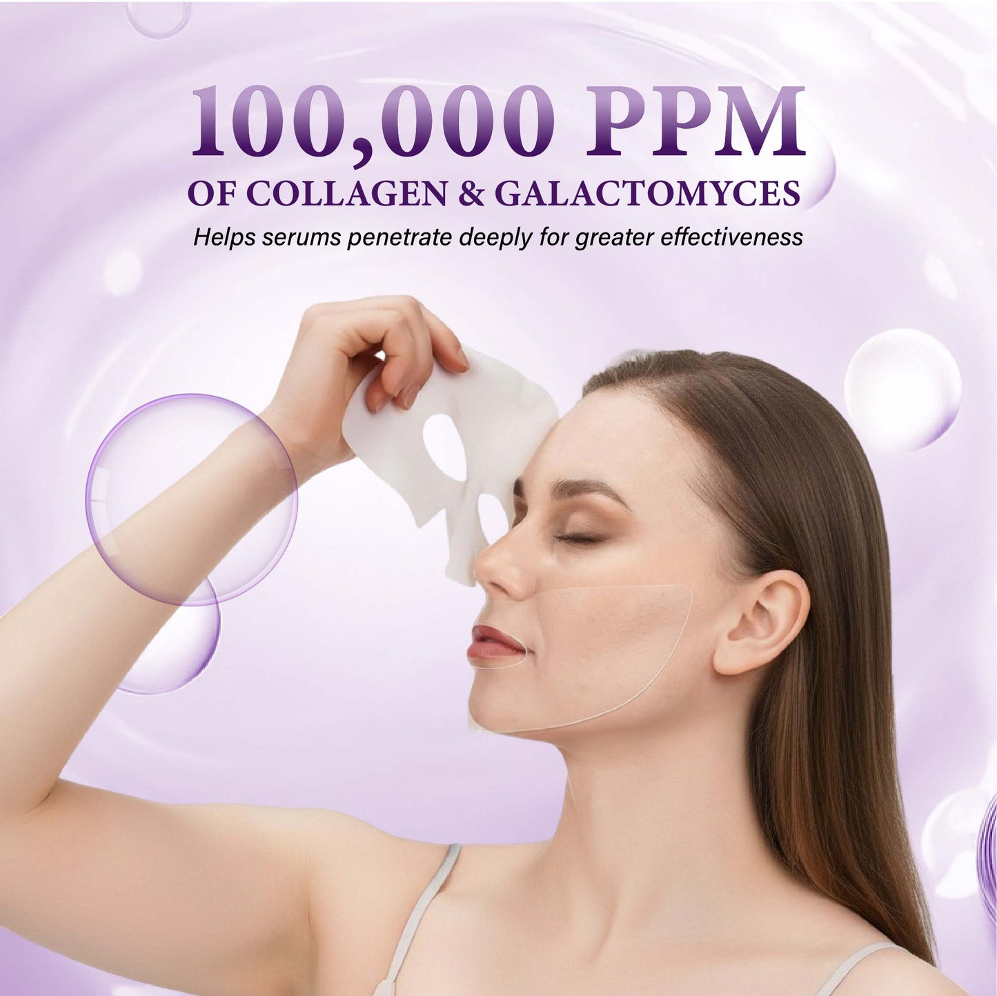 Zilka Bio Collagen Mask for Face (Pack of 8)