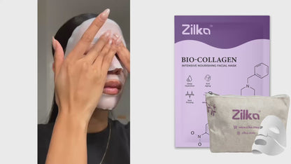 Zilka Bio Collagen Mask for Face (Pack of 1)