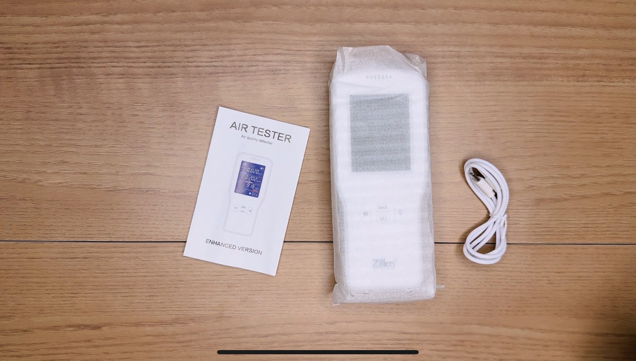 Zilka 11-in-1 Air Quality Monitor - Unboxing and Usage Instructions